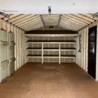12'x24' Ranch Gable Wood Panel Garage