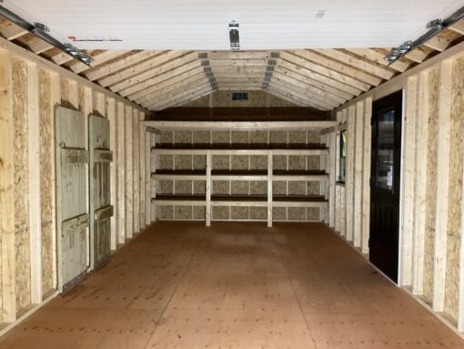 12'x24' Ranch Gable Wood Panel Garage