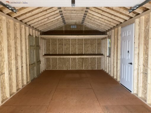 12'x24' Ranch Gable Wood Panel Garage