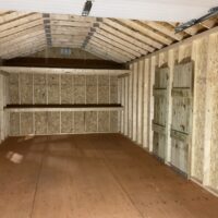 12'x24' Ranch Gable Wood Panel Garage