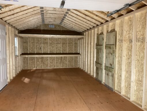 12'x24' Ranch Gable Wood Panel Garage