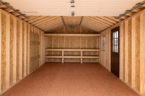 12'x24' Ranch Gable Wood Panel Garage