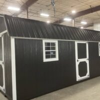 12'x24' High Barn Wood Panel Shed