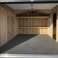 12'x20' Ranch Gable Wood Panel Garage