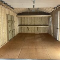 12'x20' Ranch Gable Wood Panel Garage