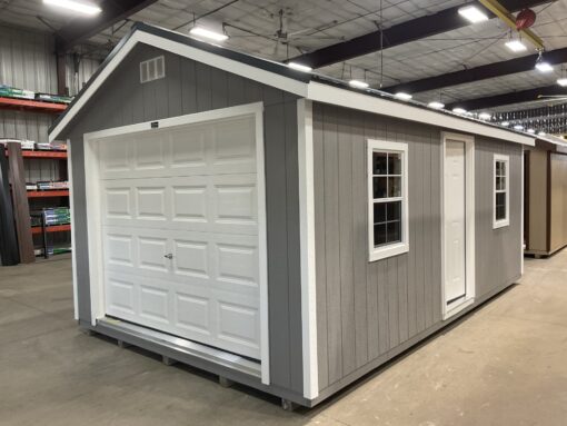 12'x20' Ranch Gable Wood Panel Garage