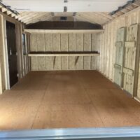 12'x20' Ranch Gable Wood Panel Garage