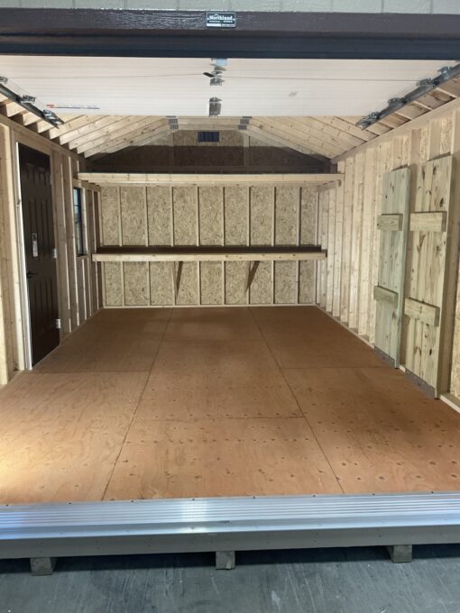 12'x20' Ranch Gable Wood Panel Garage