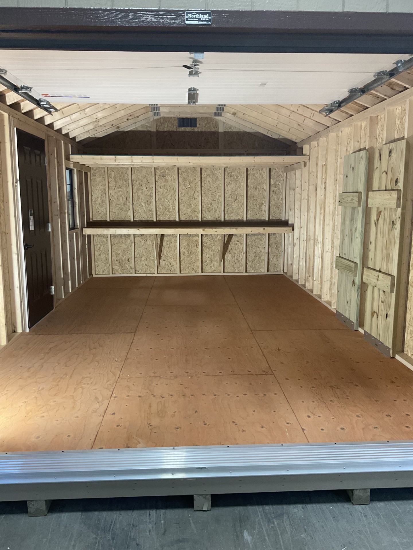 12'x20' Ranch Gable Wood Panel Garage For Sale| #72114 | Northland