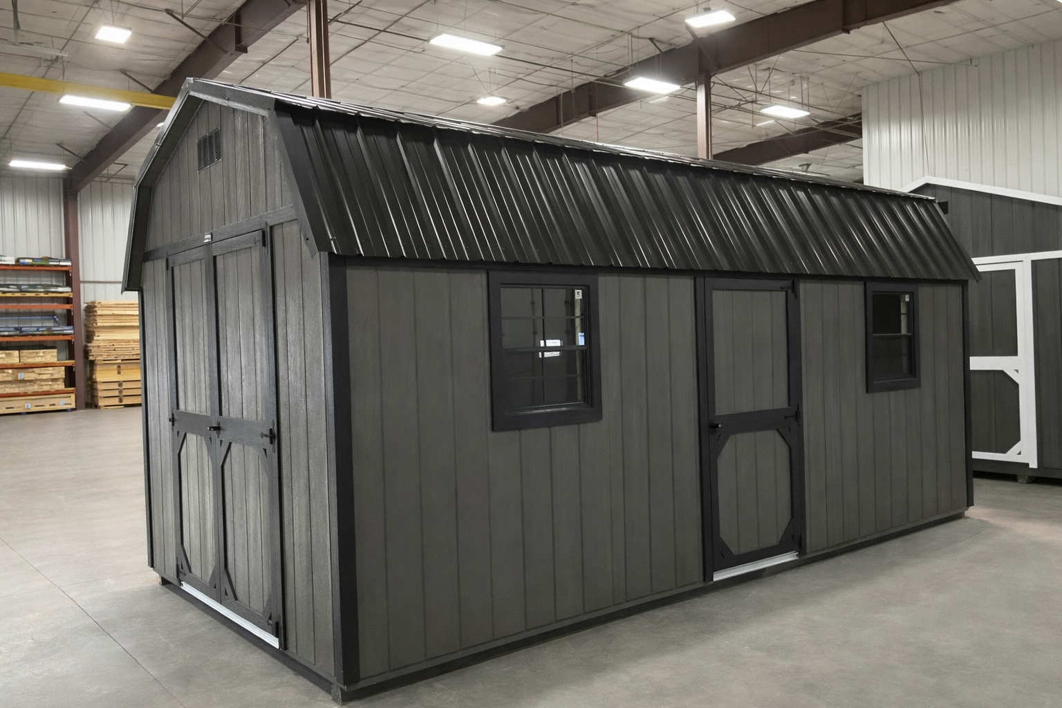10'x20' High Barn Wood Panel Shed For Sale| #72122 | Northland Sheds