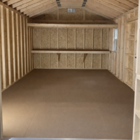 12'x20' Ranch Gable Wood Panel Shed