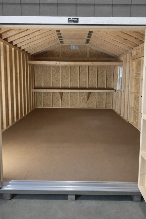 12'x20' Ranch Gable Wood Panel Shed