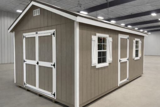 12'x20' Ranch Gable Wood Panel Shed