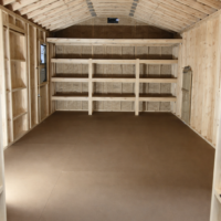 12'x20' Ranch Gable Wood Panel Shed