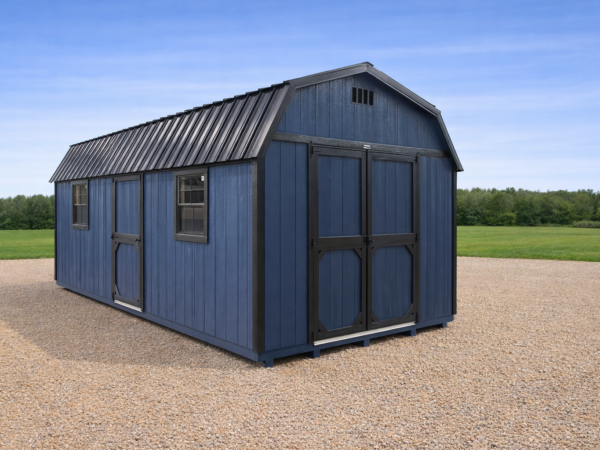 12'x20' High Barn Wood Panel Shed