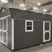 12'x24' High Barn Wood Panel Shed