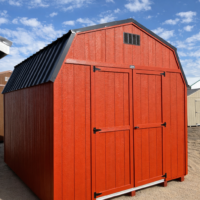 10'x12' Economy High Barn Wood Shed