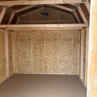 10'x12' Economy High Barn Wood Shed