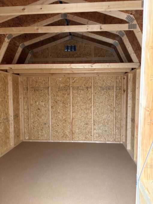 10'x12' Economy High Barn Wood Shed