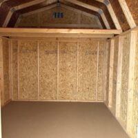 10'x12' Economy High Barn Wood Shed