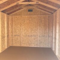 10'x12' Economy Ranch Gable Wood Shed