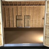 12'x24' Ranch Gable Wood Panel Porch