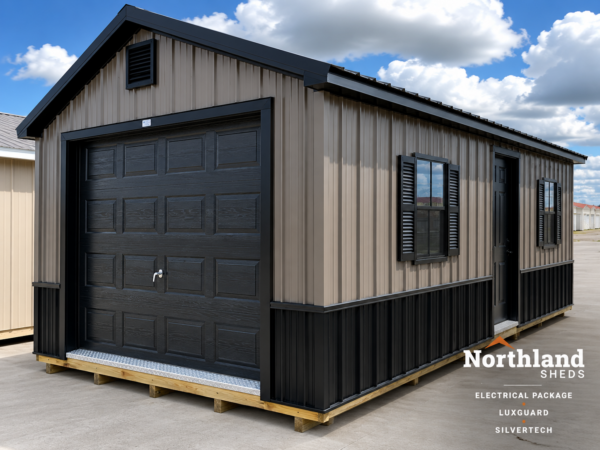 12'x24' Ranch Gable Metal Garage-STATE FAIR-SOLD