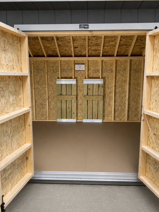 10'x16' Quaker Gable Wood Panel Shed-STATE FAIR-SOLD