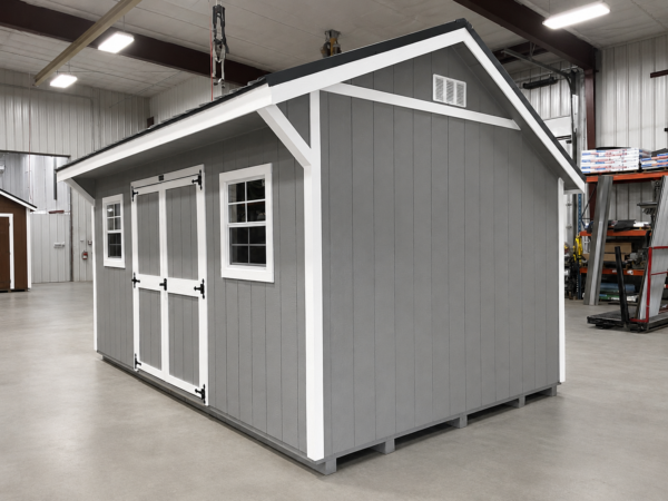 10'x16' Quaker Gable Wood Panel Shed-STATE FAIR-SOLD