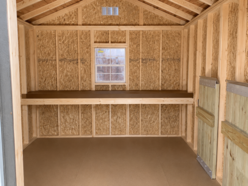10'x12' Ranch Gable Wood Panel Shed-STATE FAIR-SOLD
