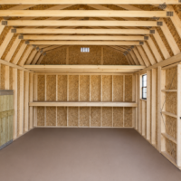 12'x20' High Barn Wood Panel Shed-STATE FAIR-SOLD