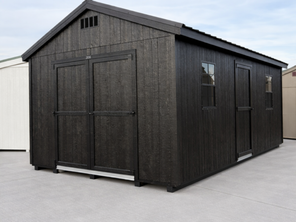 10'x20' Economy Ranch Gable Wood Shed