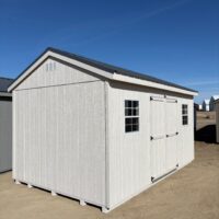 10'x16' Economy Ranch Gable Wood Shed