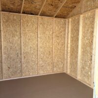 10'x12' Economy Ranch Gable Wood Shed