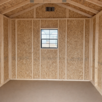 10'x12' Economy Ranch Gable Wood Shed