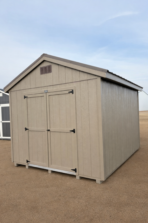 10'x12' Economy Ranch Gable Wood Shed