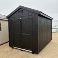 8'x12' Economy Ranch Gable Wood Shed