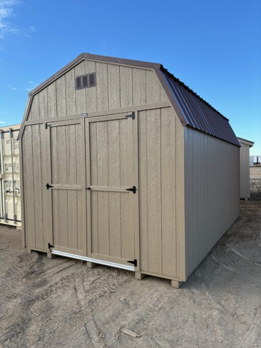 10'x16' Economy High Barn Wood Shed