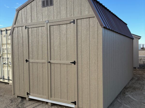 10'x16' Economy High Barn Wood Shed