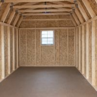 10'x16' Economy High Barn Wood Shed