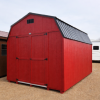 10'x16' Economy High Barn Wood Shed