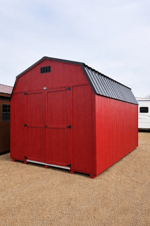 10'x16' Economy High Barn Wood Shed