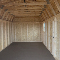 10'x20' Economy High Barn Wood Shed