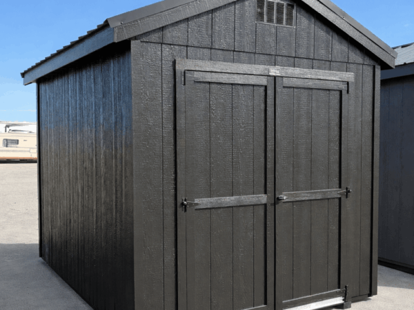 8'x10' Economy Ranch Gable Wood Shed