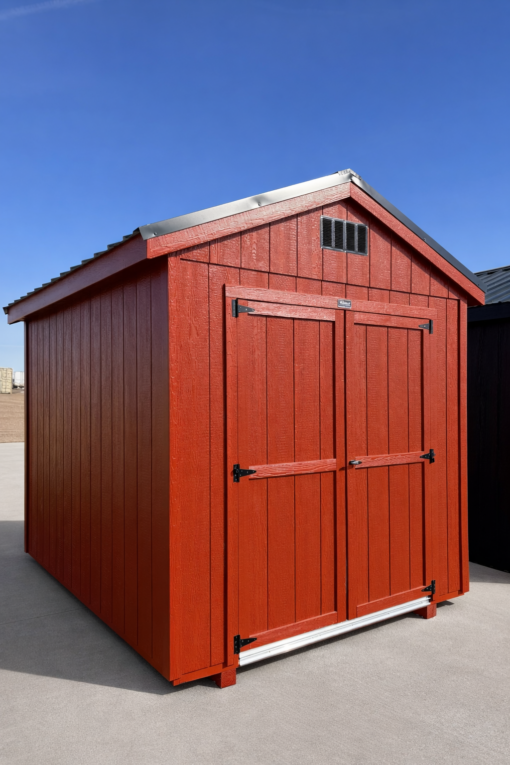 8'x10' Economy Ranch Gable Wood Shed