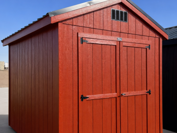 8'x10' Economy Ranch Gable Wood Shed