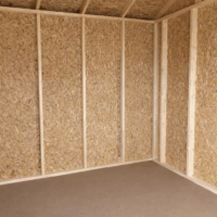 10'x12' Economy Ranch Gable Wood Shed