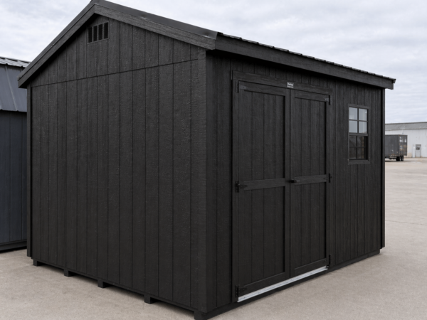 10'x12' Economy Ranch Gable Wood Shed