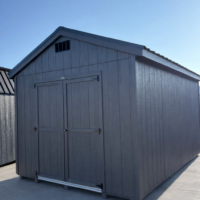 72927 10'x16' Economy Ranch Gable Wood Shed