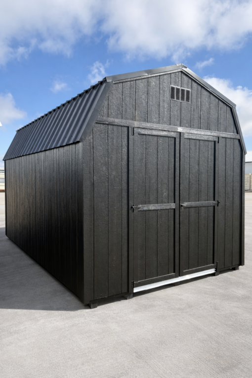 10'x16' Economy High Barn Wood Shed